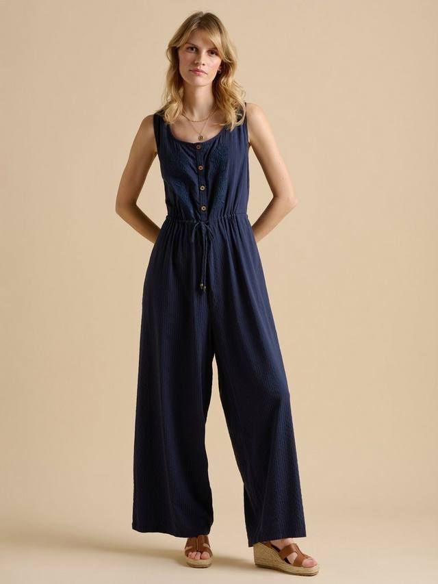 Комбинезон с завязками спереди в тонкую полоску Brakeburn, темно-синий
Комбинезон с завязками спереди в тонкую полоску Brakeburn, темно-синий