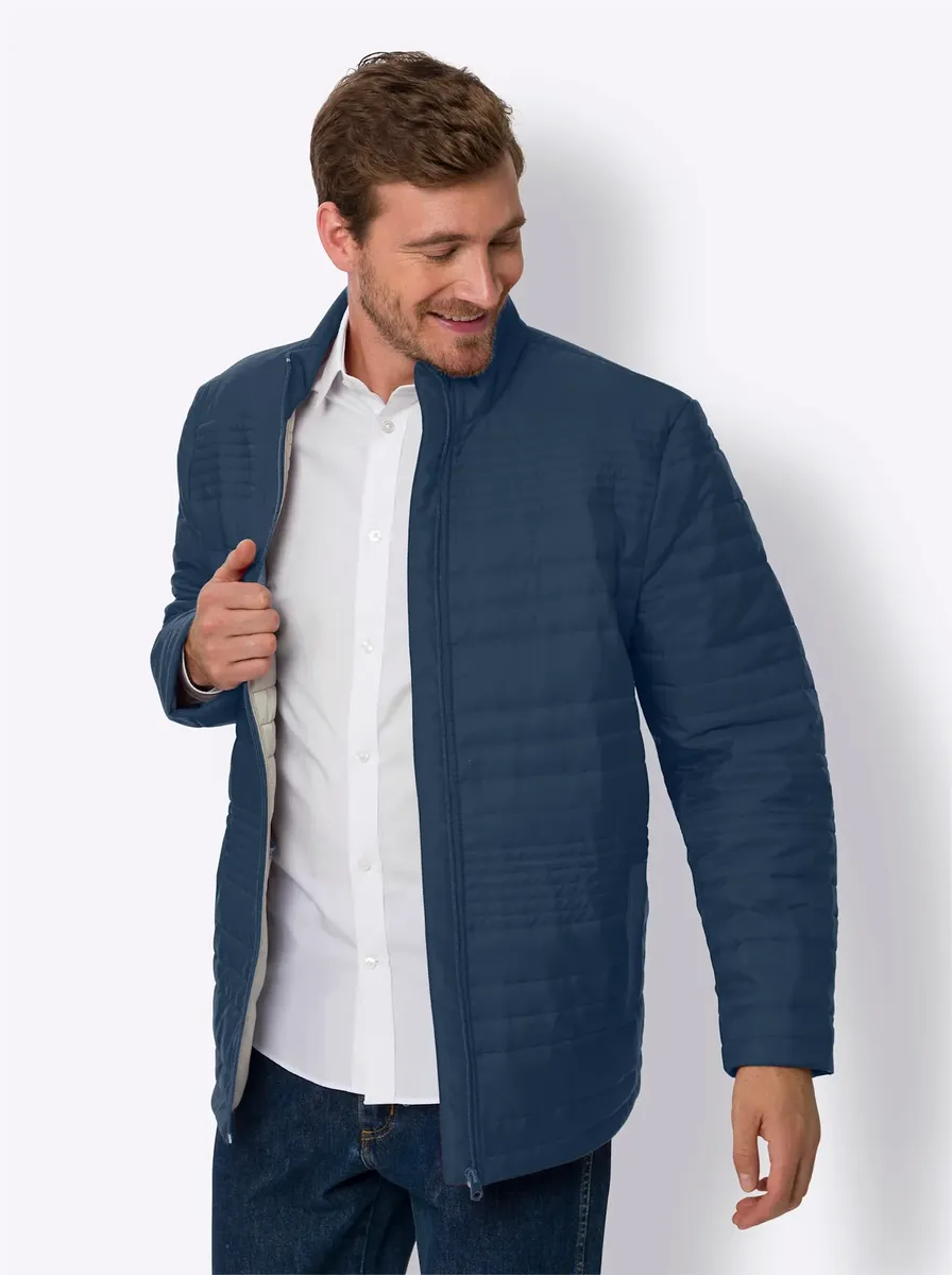 Классическая стеганая куртка, без капюшона Classic, синий
Классическая стеганая куртка, без капюшона Classic, синий