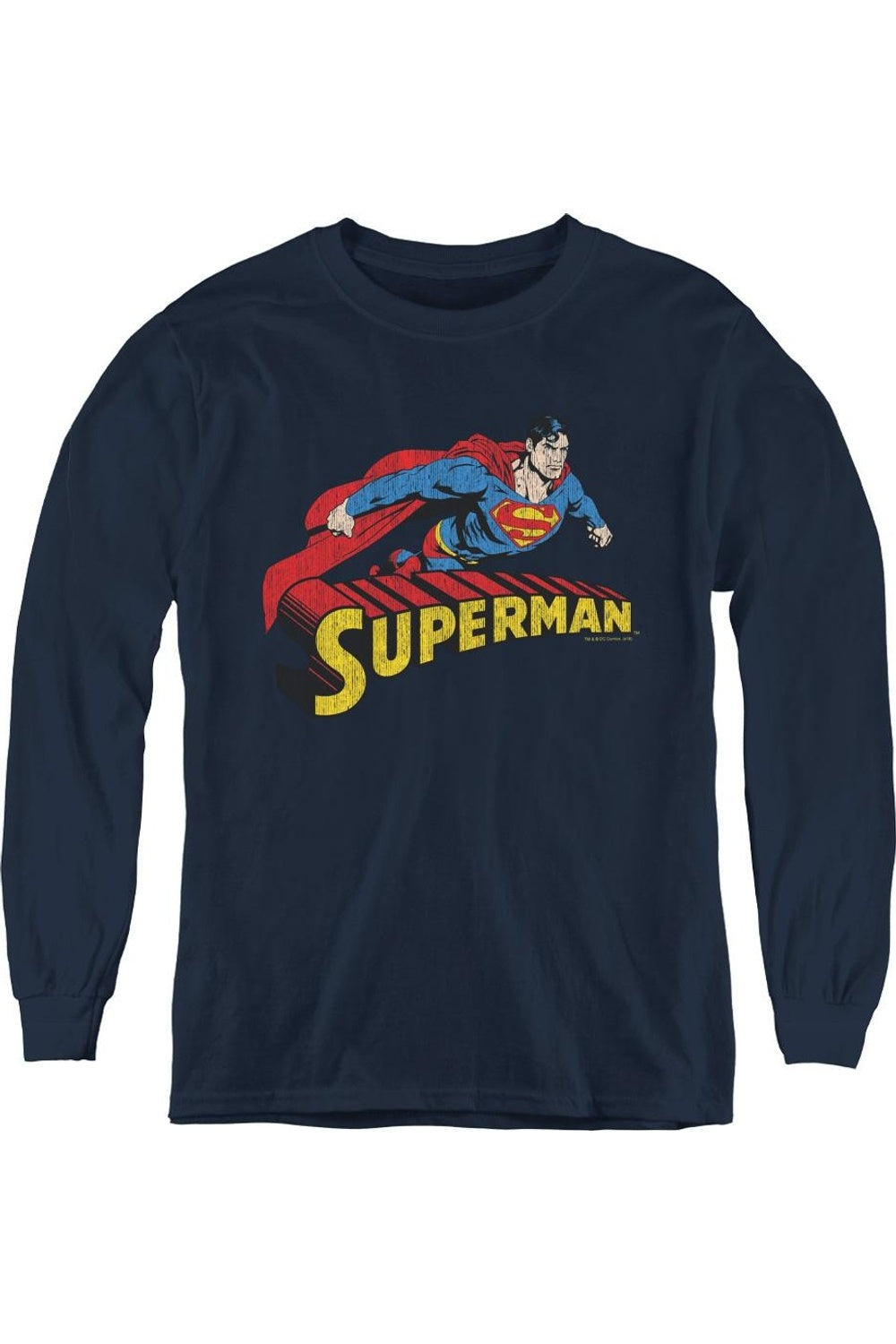 Футболка с длинным рукавом "Супермен в полете" Gildan, темно-синий
Футболка с длинным рукавом "Супермен в полете" Gildan, темно-синий