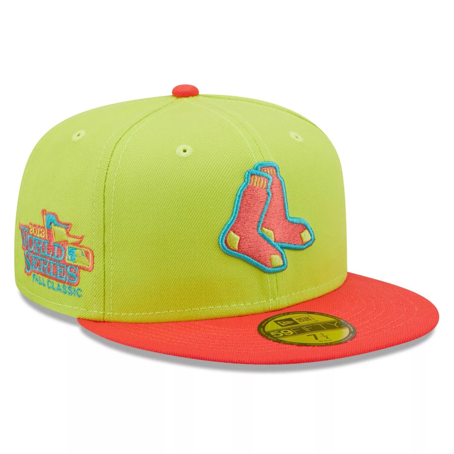 Мужская шляпа New Era Green/Red Boston Red Sox Cyber Highlighter 59FIFTY
Мужская шляпа New Era Green/Red Boston Red Sox Cyber Highlighter 59FIFTY