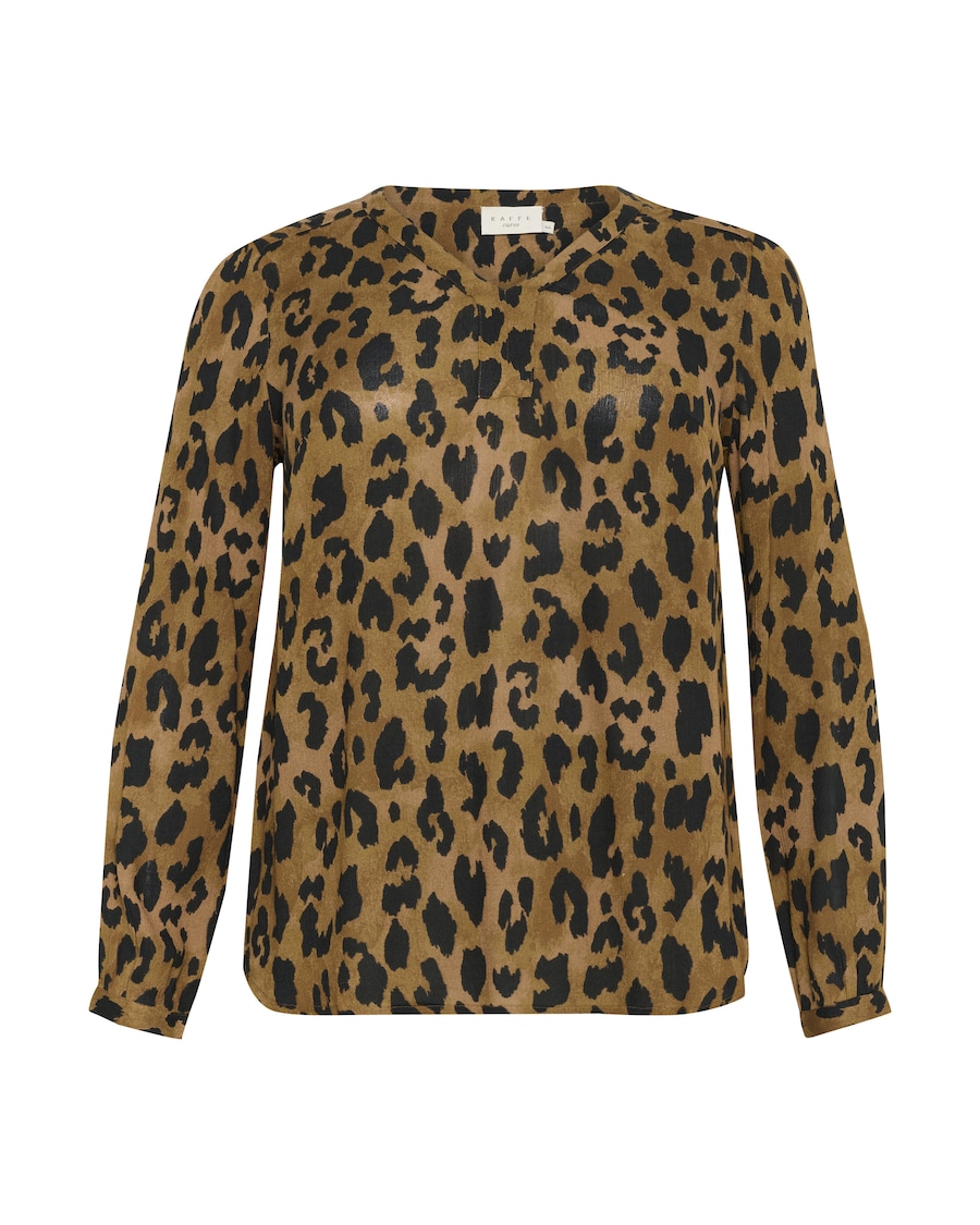 Блуза KAFFE CURVE KCami, коричневый
Блуза KAFFE CURVE KCami, коричневый