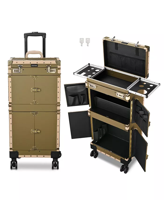 Бронзовый роликовый парикмахерский стилист салон макияж косметический кейс художники поезд триммер коробка Byootique
Бронзовый роликовый парикмахерский стилист салон макияж косметический кейс художники поезд триммер коробка Byootique