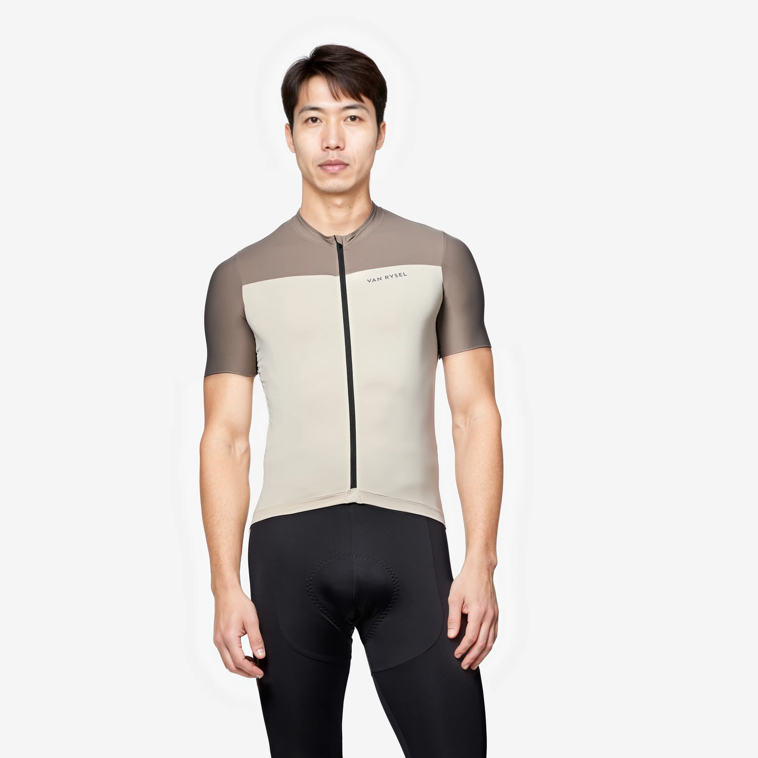 Мужская короткая майка Van Rysel для шоссейного велоспорта EDR в комбинации цветов бежевый и коричневый
Мужская короткая майка Van Rysel для шоссейного велоспорта EDR в комбинации цветов бежевый и коричневый