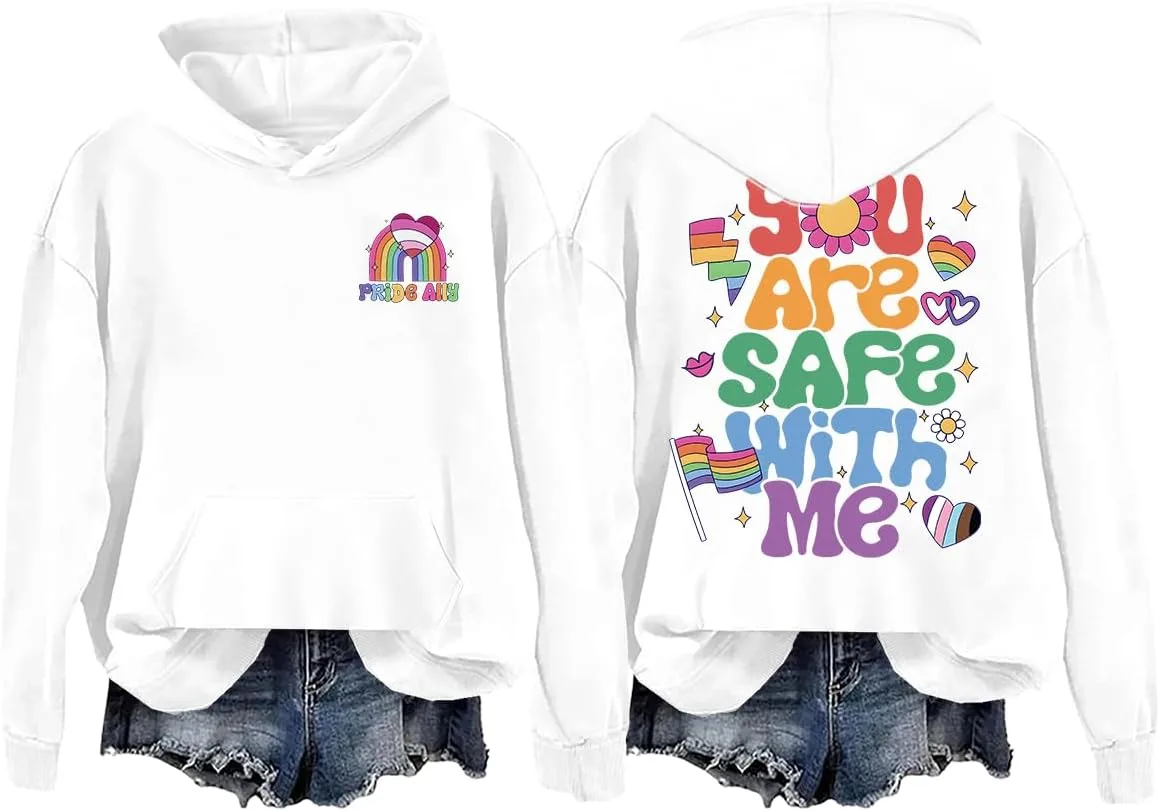 Толстовка с капюшоном You Are Safe With Me woati
Толстовка с капюшоном You Are Safe With Me woati