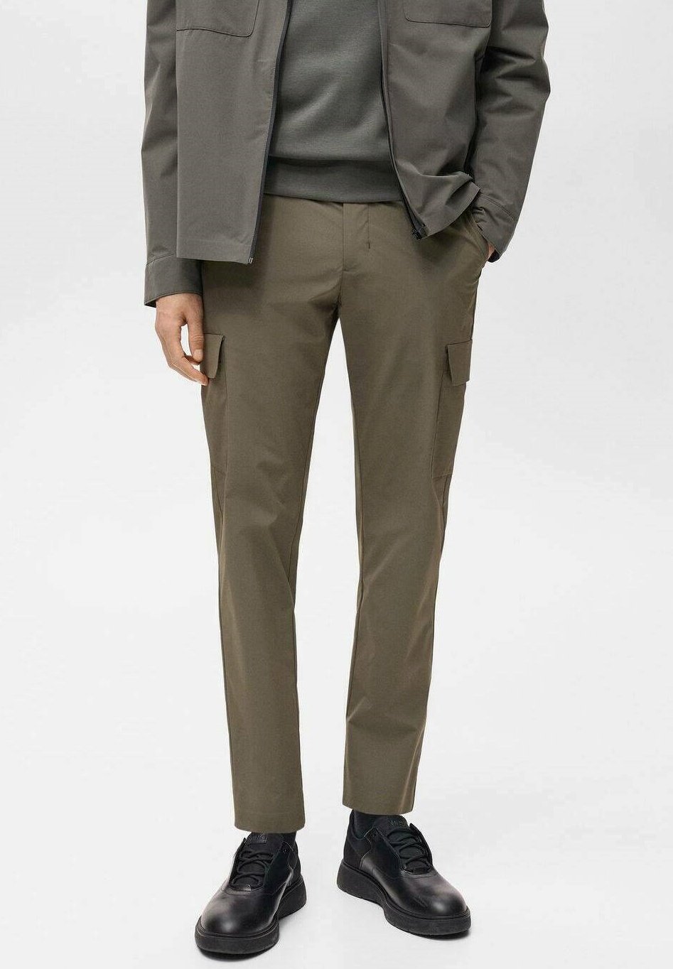 Брюки карго Mango, зеленый
Брюки карго Mango, зеленый