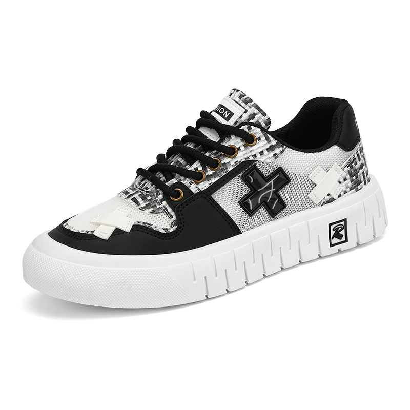 SHOUBA Мужские лоу-топ скейтборд кроссовки черные, цвет Black
SHOUBA Мужские лоу-топ скейтборд кроссовки черные, цвет Black