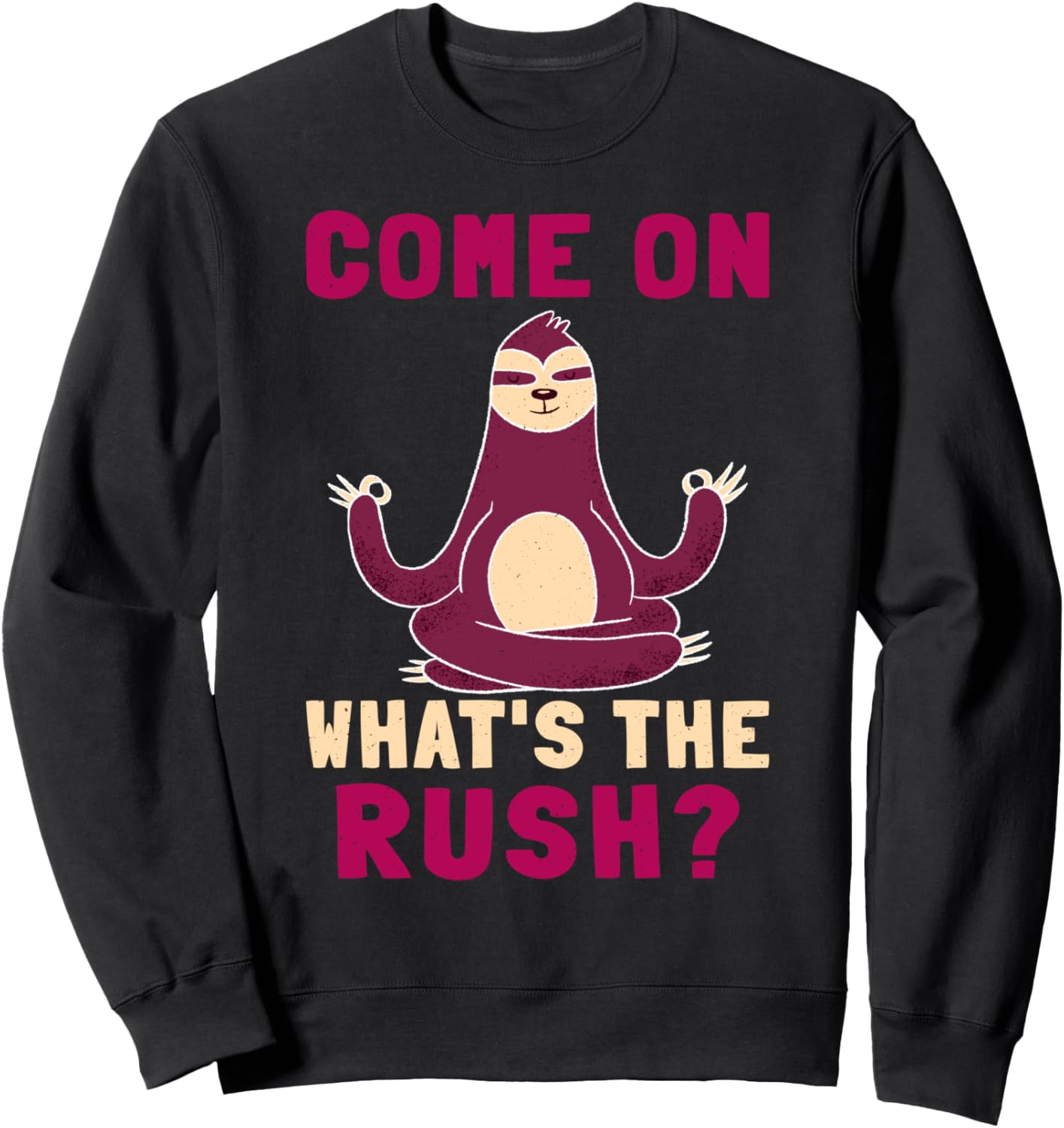 Что за спешка Толстовка с изображением ленивца Sloth Designs For Slow-Moving Sloth Person, черный
Что за спешка Толстовка с изображением ленивца Sloth Designs For Slow-Moving Sloth Person, черный
