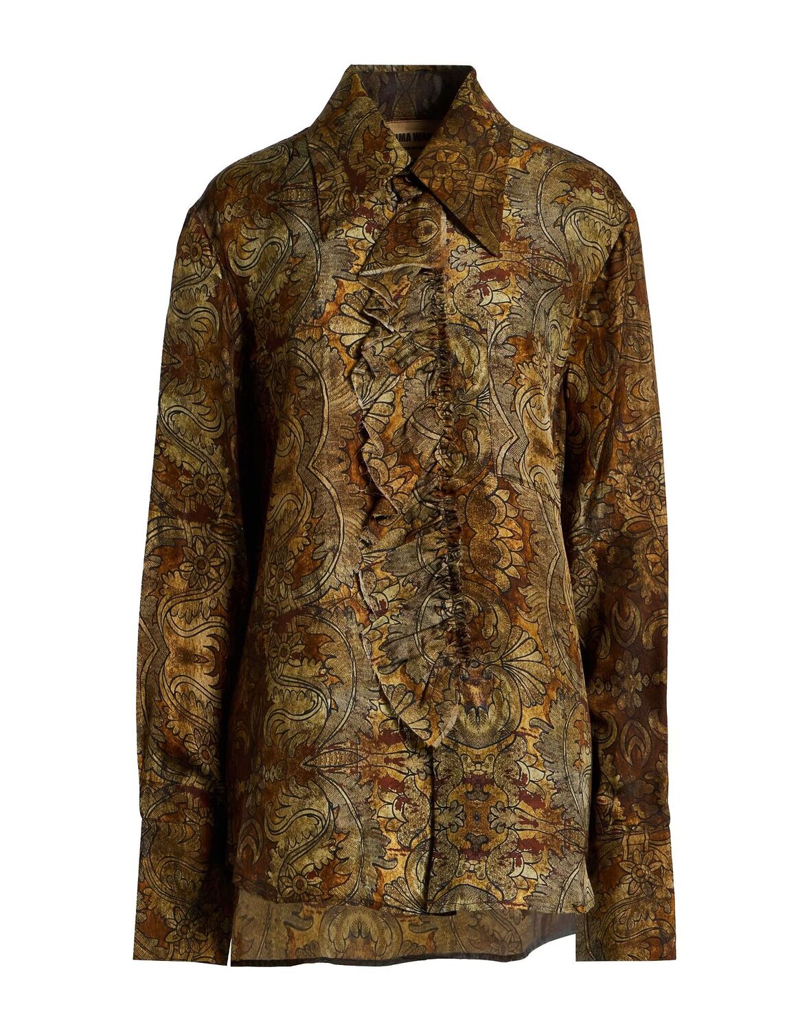 Рубашка Uma Wang, темно-зеленый
Рубашка Uma Wang, темно-зеленый