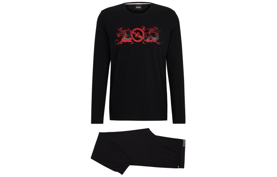 Пижамный комплект мужской черный HUGO BOSS
Пижамный комплект мужской черный HUGO BOSS