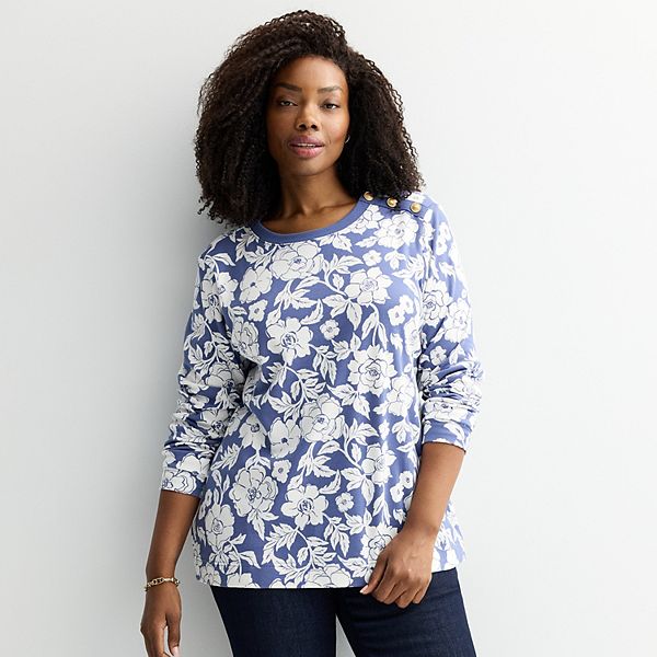 Свитшот с золотыми пуговицами Plus size Croft & Barrow, Blue Carved Bloom, Золотой, Свитшот с золотыми пуговицами Plus size Croft & Barrow, Blue Carved Bloom
Свитшот с золотыми пуговицами Plus size Croft & Barrow, Blue Carved Bloom, Золотой, Свитшот с золотыми пуговицами Plus size Croft & Barrow, Blue Carved Bloom