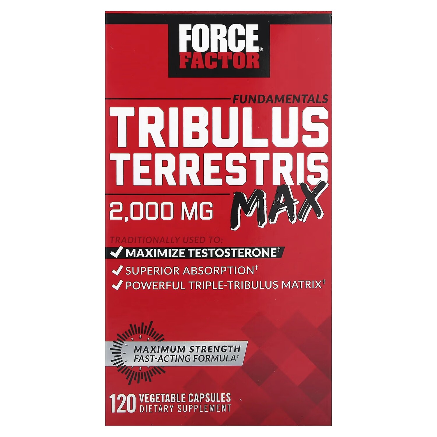 Якорцы Force Factor Fundamentals Tribulus Terrestris Max 2000 мг, 120 капсул (500 мг на капсулу)
Якорцы Force Factor Fundamentals Tribulus Terrestris Max 2000 мг, 120 капсул (500 мг на капсулу)
