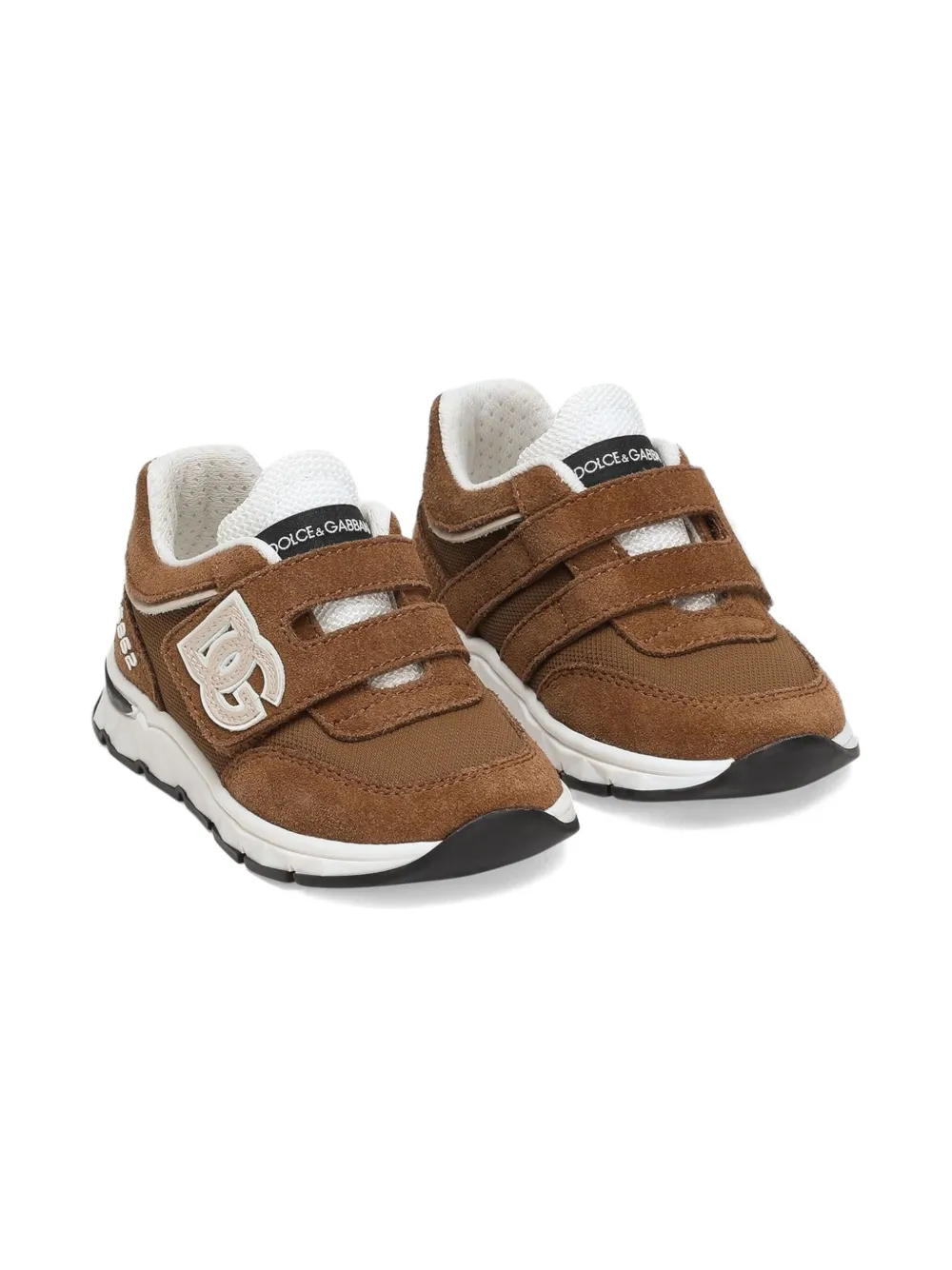 Кроссовки с ремешком и логотипом DG Dolce & Gabbana Kids, коричневый
Кроссовки с ремешком и логотипом DG Dolce & Gabbana Kids, коричневый