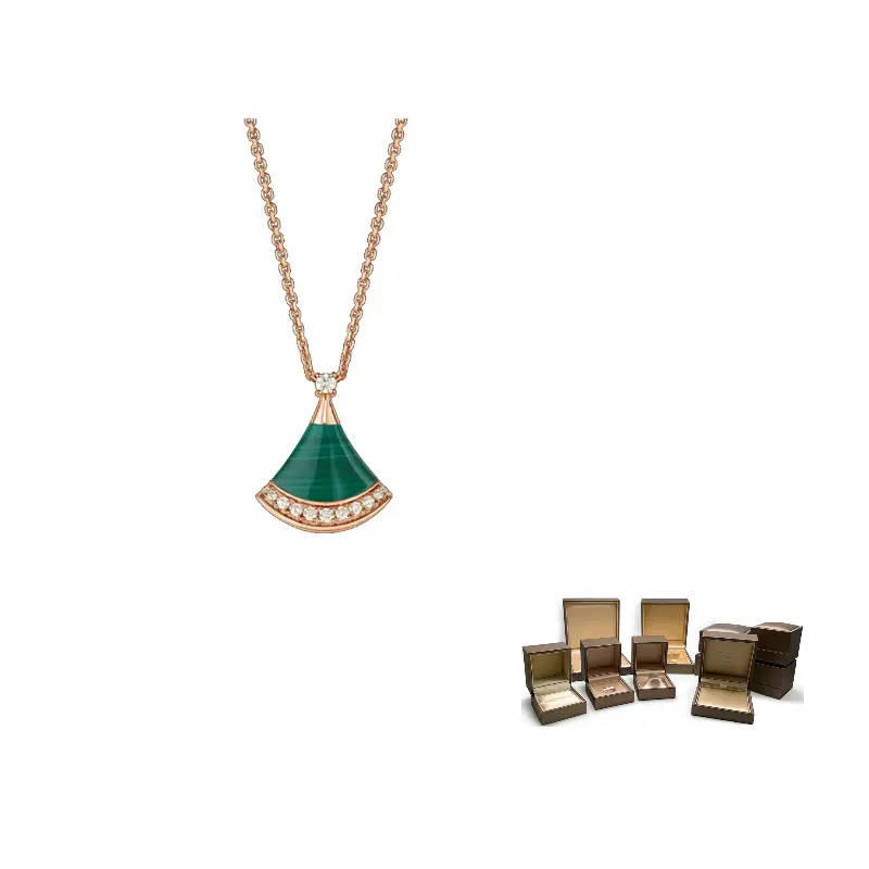 BVLGARI Divas'Dream 18K Rose Gold ожерелье женское зеленое
BVLGARI Divas'Dream 18K Rose Gold ожерелье женское зеленое