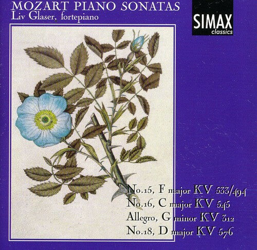 CD диск Mozart / Glaser: Piano Sonatas 15 16 & 18 / Allegro in G minor 
CD диск Mozart / Glaser: Piano Sonatas 15 16 & 18 / Allegro in G minor