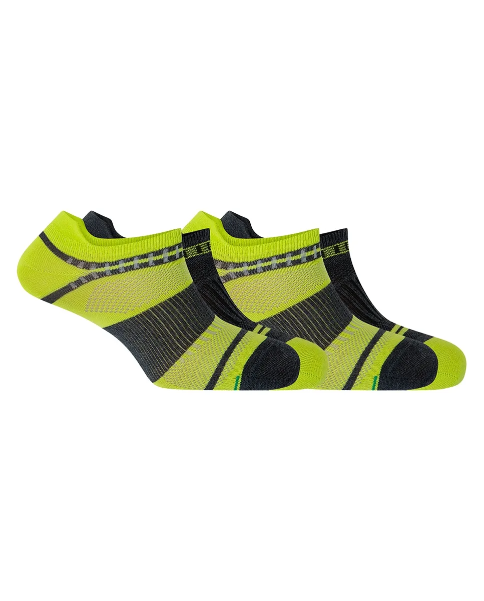 Набор из 4 пар мужских спортивных носков-следков в полоску Punto Blanco, желтый/черный
Набор из 4 пар мужских спортивных носков-следков в полоску Punto Blanco, желтый/черный