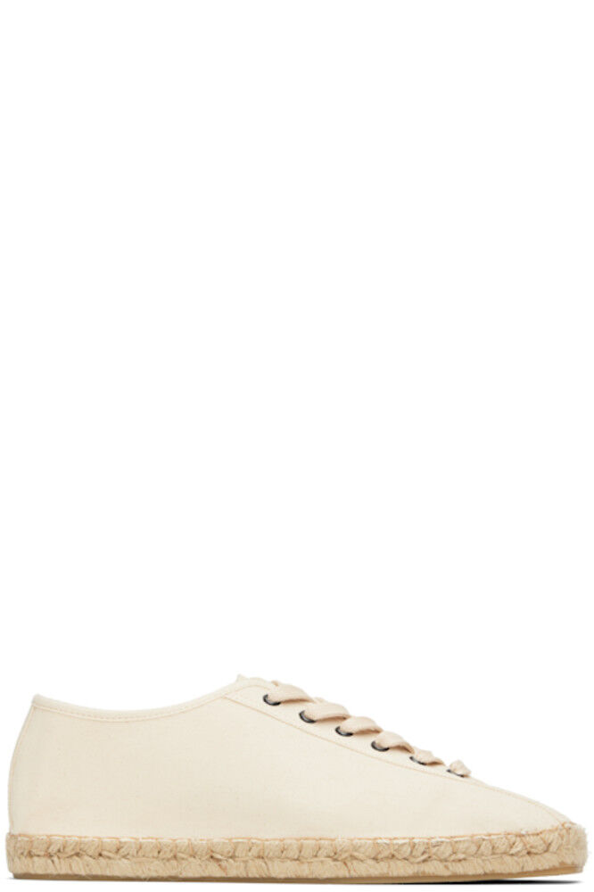 Эспадрильи из линолеума с белыми вставками LEMAIRE
Эспадрильи из линолеума с белыми вставками LEMAIRE