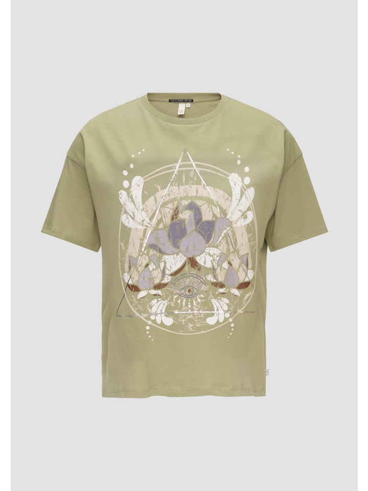 QS Футболка цвета 72D0_светло-оливково-зеленый
QS Футболка цвета 72D0_светло-оливково-зеленый