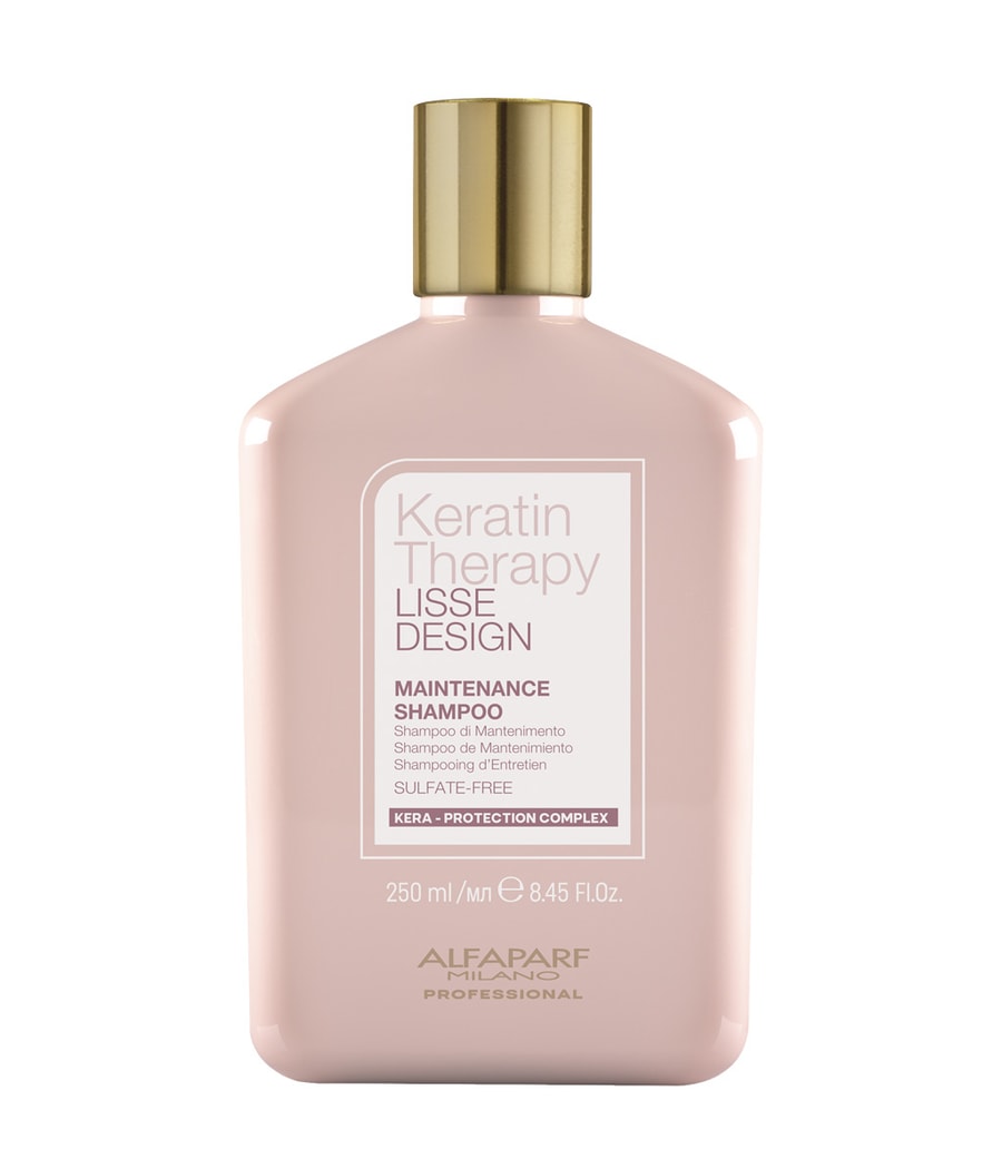 Шампунь для волос ALFAPARF MILANO Keratin Therapy Lisse Design Maintenance Shampoo, 250 ml
Шампунь для волос ALFAPARF MILANO Keratin Therapy Lisse Design Maintenance Shampoo, 250 ml
