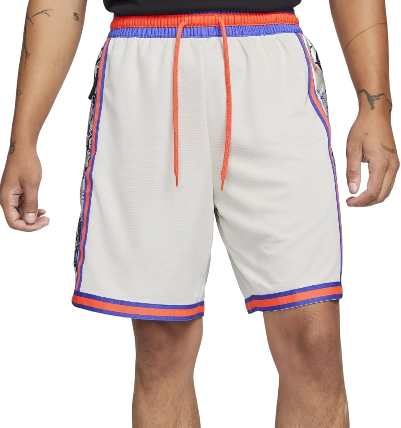 Баскетбольные шорты Nike Dri-FIT DNA+ Stories, Light Bone/Bright Crimson/Persian Violet
Баскетбольные шорты Nike Dri-FIT DNA+ Stories, Light Bone/Bright Crimson/Persian Violet