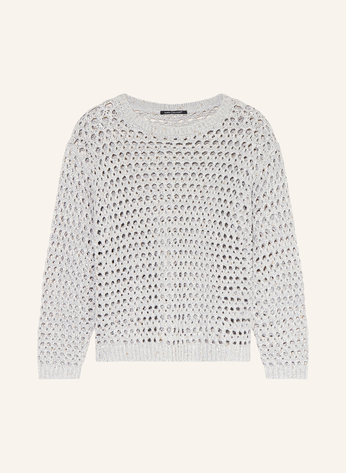 Свитер с пайетками Luisa Cerano, серый
Свитер с пайетками Luisa Cerano, серый