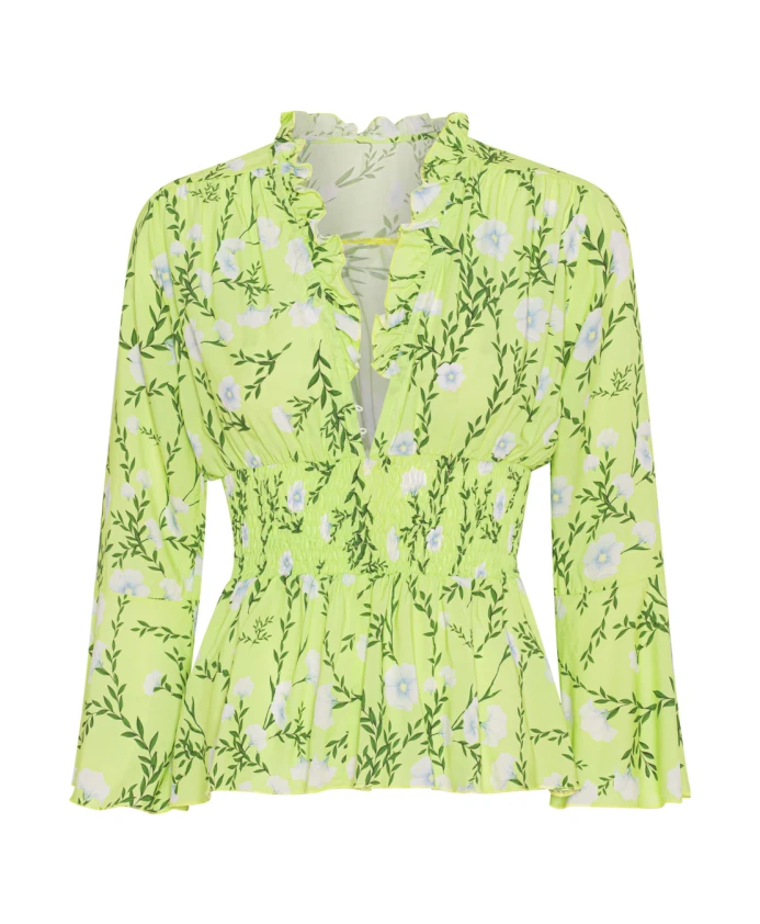 Зеленая блузка с пышными рукавами и рукавами 3/4 Americandreams, зеленый
Зеленая блузка с пышными рукавами и рукавами 3/4 Americandreams, зеленый