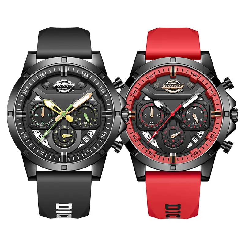 Наручные часы кварцевый механизм силиконовый ремешок черный циферблат унисекс лимитированная сумка для покупок коробка Dickies
Наручные часы кварцевый механизм силиконовый ремешок черный циферблат унисекс лимитированная сумка для покупок коробка Dickies