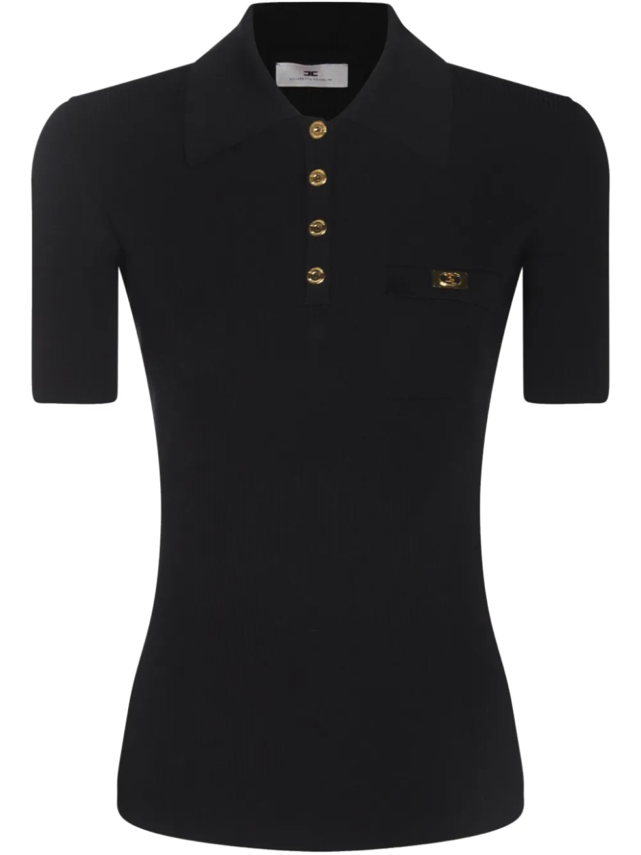 Футболка-поло Elisabetta Franchi в рубчик
Футболка-поло Elisabetta Franchi в рубчик