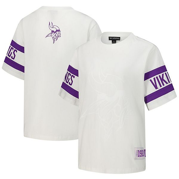 Женская белая футболка Minnesota Vikings с удлиненным рукавом The Wild Collective, Белый, Женская белая футболка Minnesota Vikings с удлиненным рукавом The Wild Collective
Женская белая футболка Minnesota Vikings с удлиненным рукавом The Wild Collective, Белый, Женская белая футболка Minnesota Vikings с удлиненным рукавом The Wild Collective