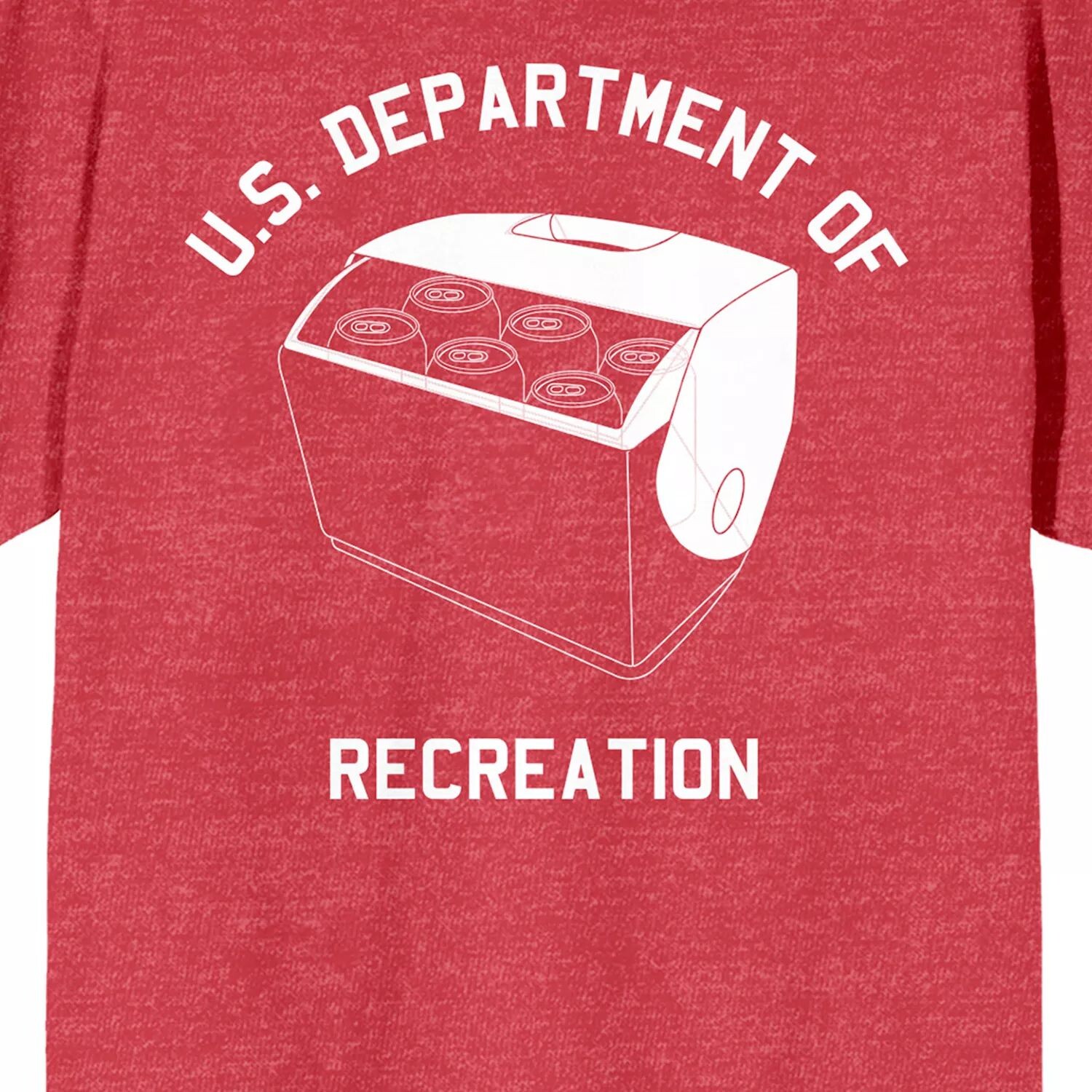 Мужская футболка Americana Департамента отдыха США Licensed Character
Мужская футболка Americana Департамента отдыха США Licensed Character