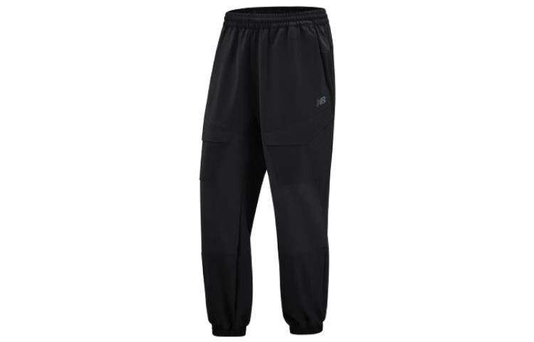 Мужские трикотажные спортивные штаны New Balance, цвет Black 
Мужские трикотажные спортивные штаны New Balance, цвет Black