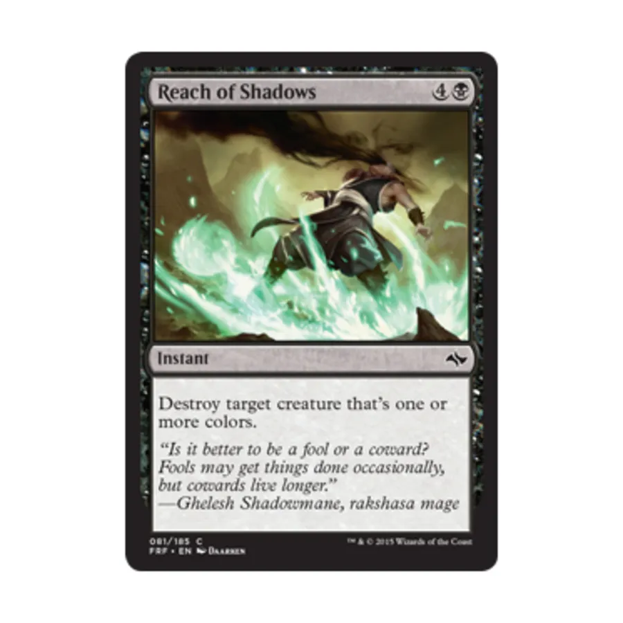 CCG Досягаемость теней (С), MTG - Fate Reforged
CCG Досягаемость теней (С), MTG - Fate Reforged