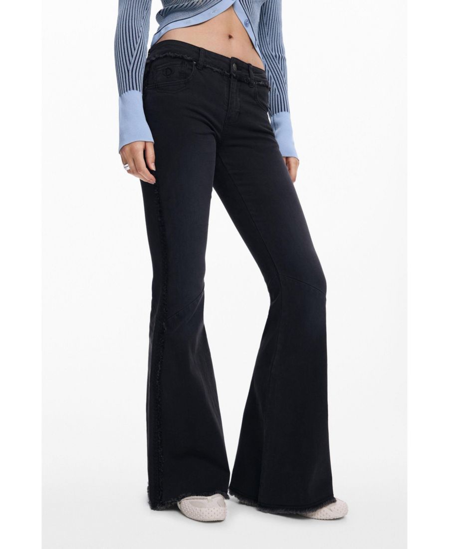 Женские джинсы-клеш Desigual, Black
Женские джинсы-клеш Desigual, Black