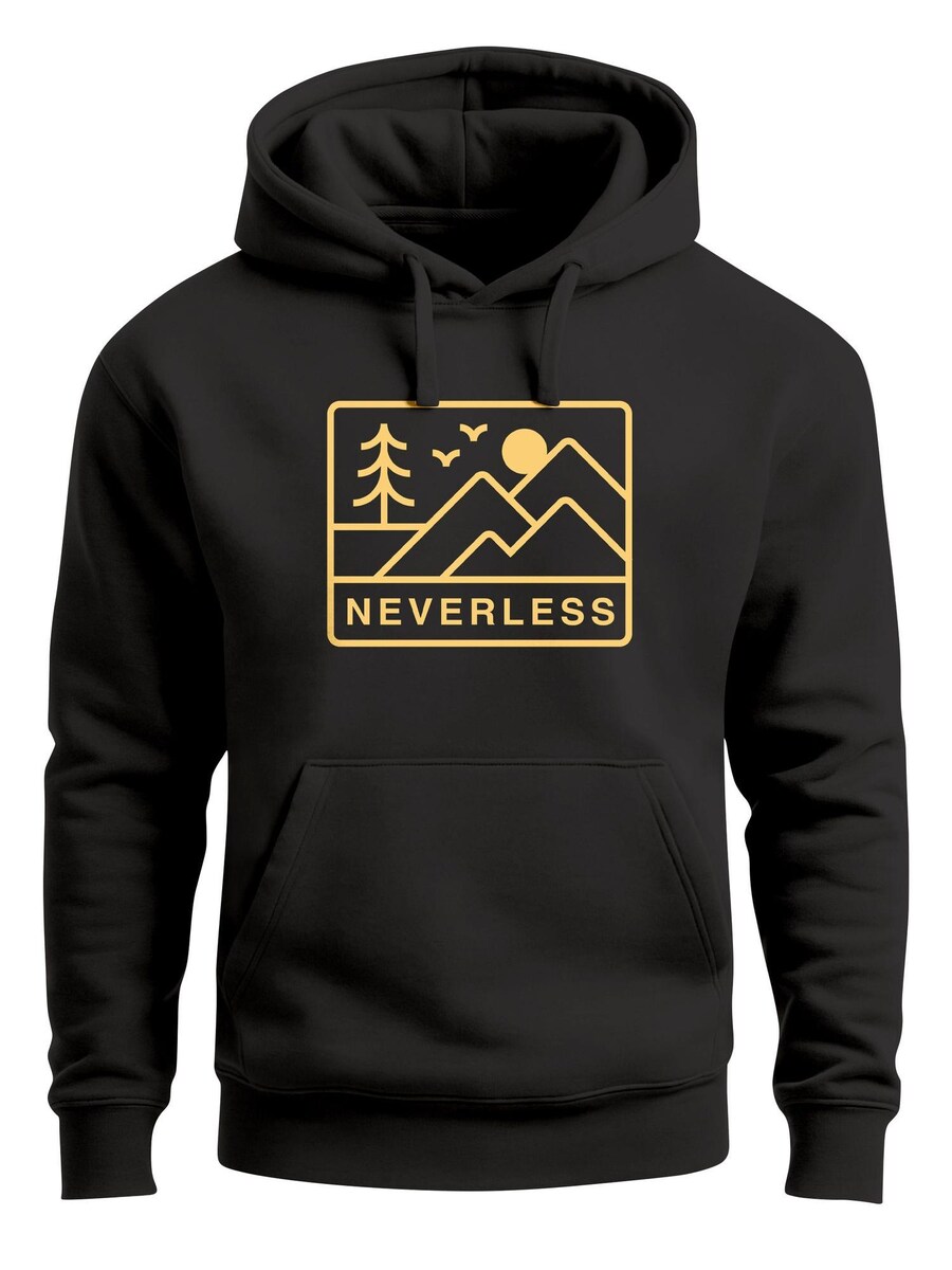 Толстовка Neverless Berge, черный
Толстовка Neverless Berge, черный