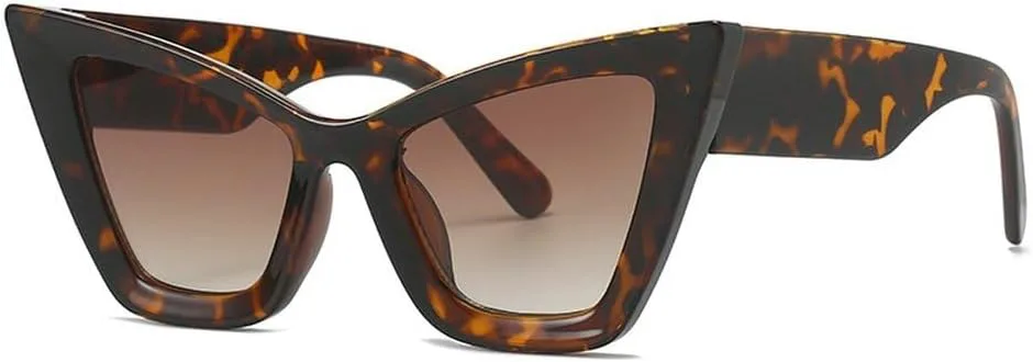 Модные солнцезащитные очки большого размера «кошачий глаз» для женщин, винтажные градиентные очки с защитой от УФ-излучения UV400 для мужчин SKFGNX, Leopard Tea
Модные солнцезащитные очки большого размера «кошачий глаз» для женщин, винтажные градиентные очки с защитой от УФ-излучения UV400 для мужчин SKFGNX, Leopard Tea