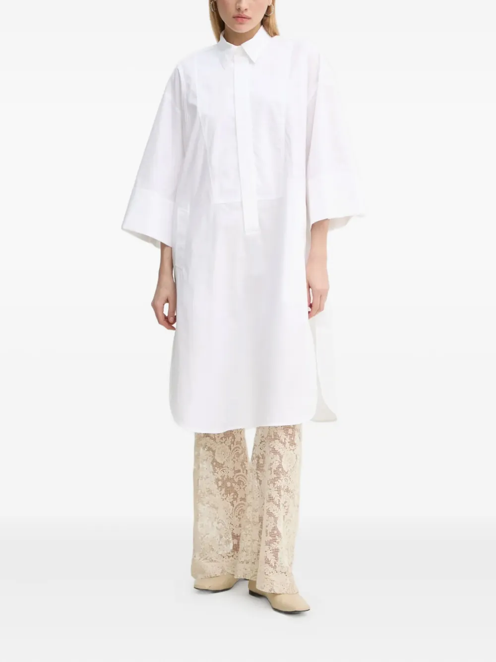 Платье-рубашка с накладными карманами Day Birger Et Mikkelsen, белый
Платье-рубашка с накладными карманами Day Birger Et Mikkelsen, белый