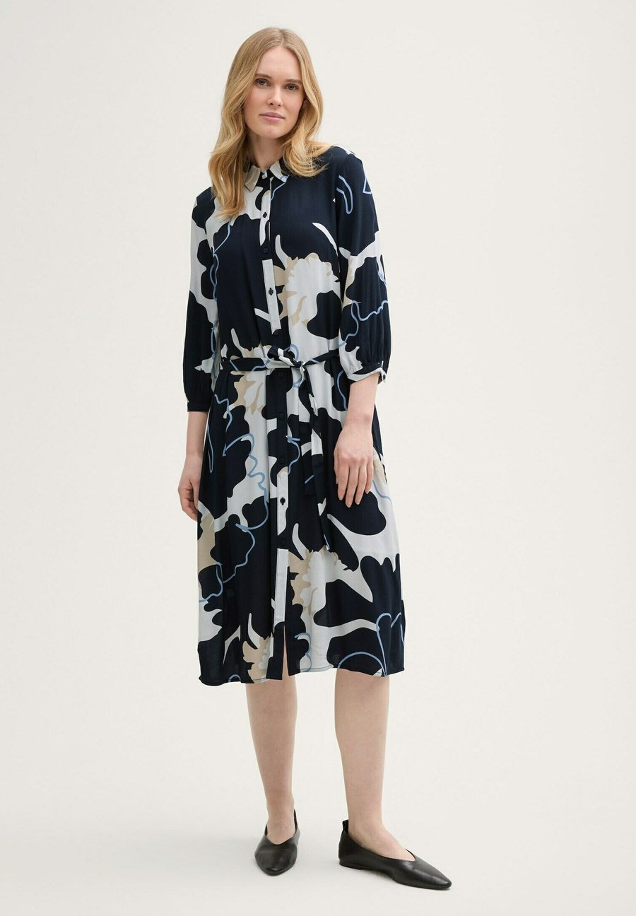 Платье TOM TAILOR Shirt dress, Big Floral Shapes Design/Blue
Платье TOM TAILOR Shirt dress, Big Floral Shapes Design/Blue