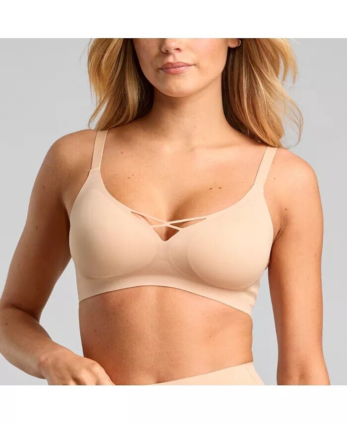 Женский бюстгальтер с V-образным вырезом и съемными подушечками без показа SIELLA, бежевый
Женский бюстгальтер с V-образным вырезом и съемными подушечками без показа SIELLA, бежевый