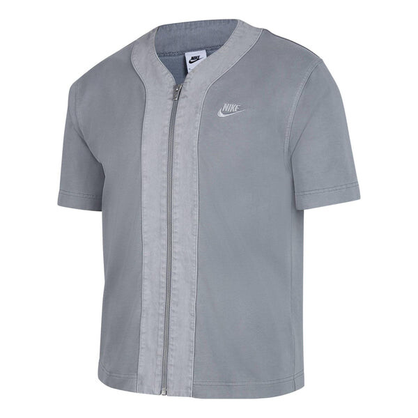 Футболка Men's Nike French Terry Loose Logo Splicing Sports Cardigan Short Sleeve Gray T-Shirt, мультиколор
Футболка Men's Nike French Terry Loose Logo Splicing Sports Cardigan Short Sleeve Gray T-Shirt, мультиколор