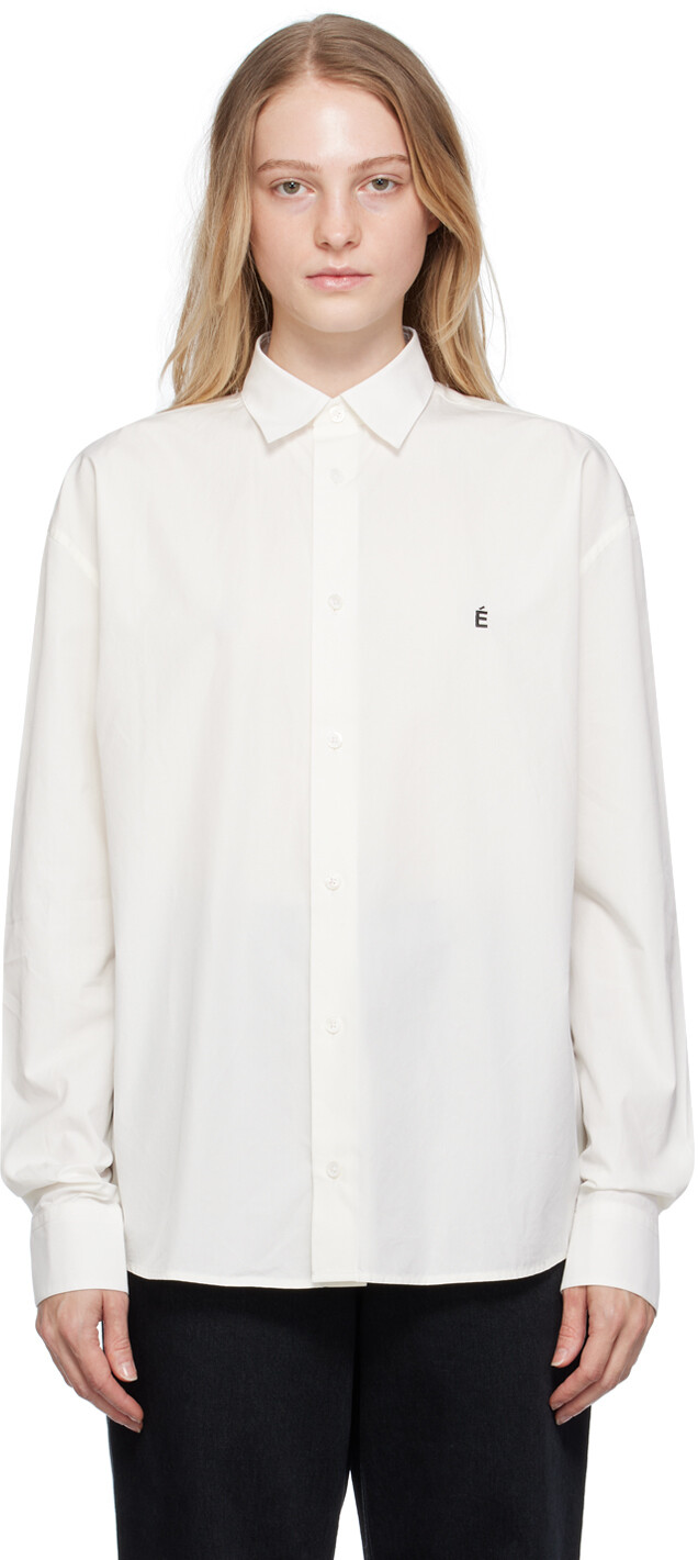 Off-White рубашка с акцентом Lyrique etudes
Off-White рубашка с акцентом Lyrique etudes