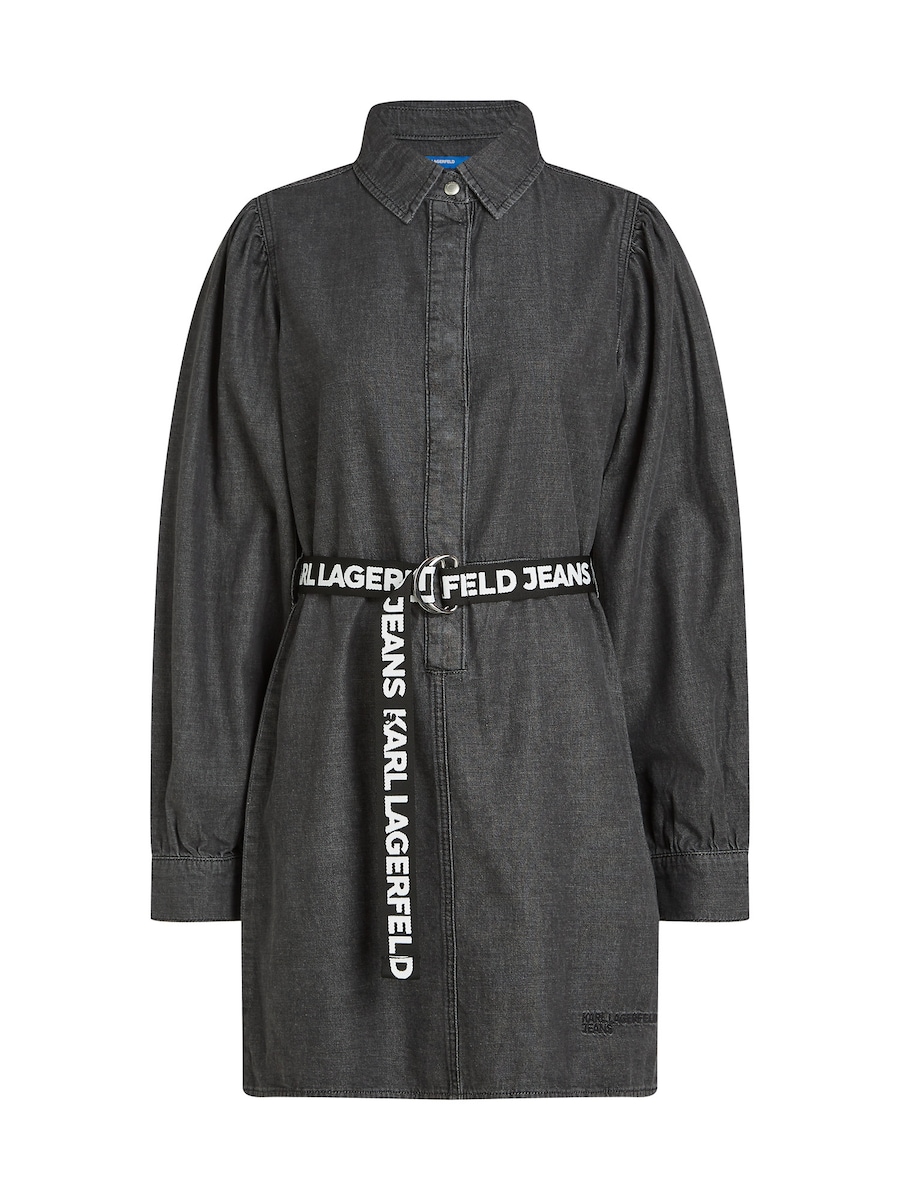 Платье-рубашка KARL LAGERFELD JEANS, черный
Платье-рубашка KARL LAGERFELD JEANS, черный