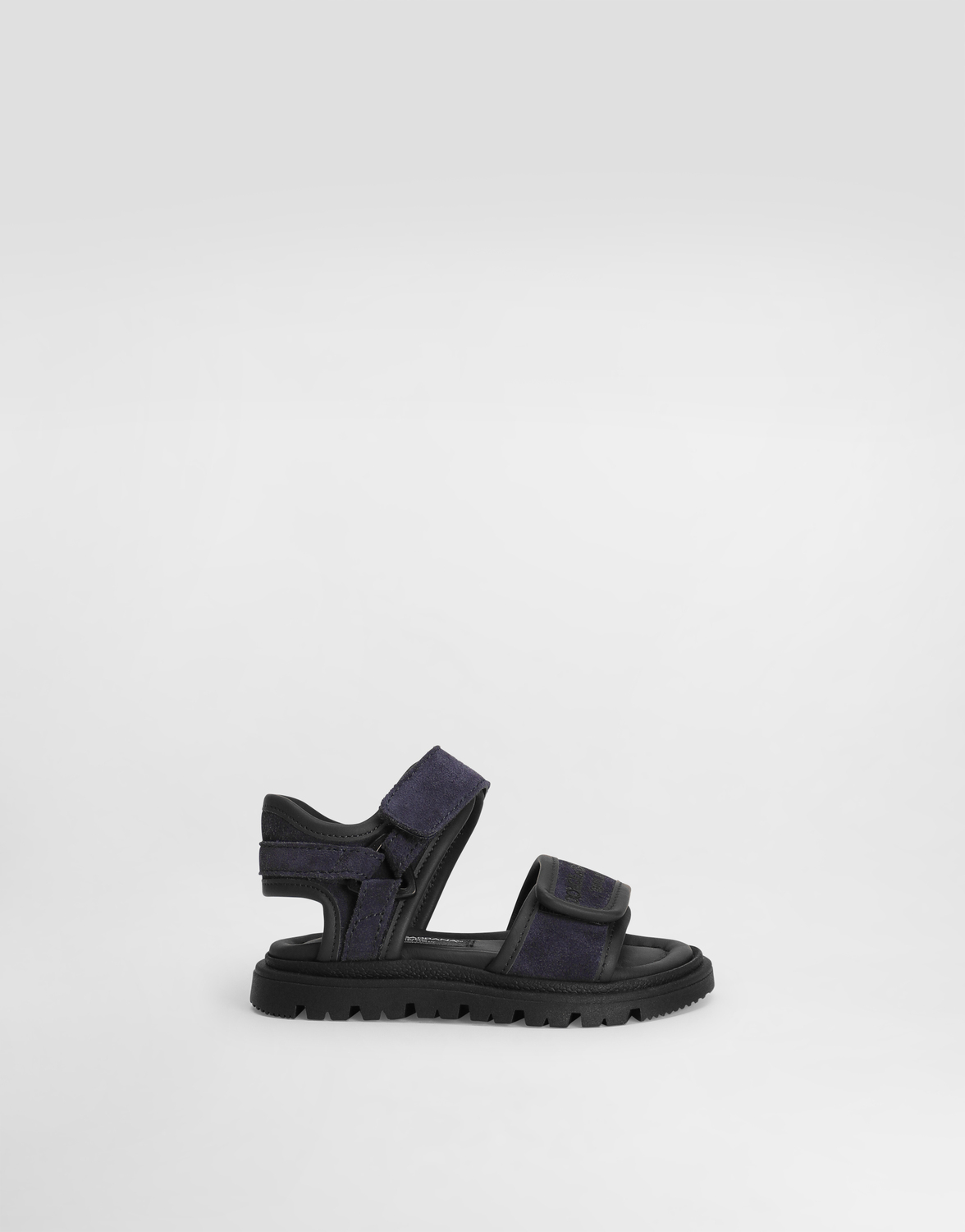 Босоножки из спилка с принтом логотипа Dolce&Gabbana, синий
Босоножки из спилка с принтом логотипа Dolce&Gabbana, синий