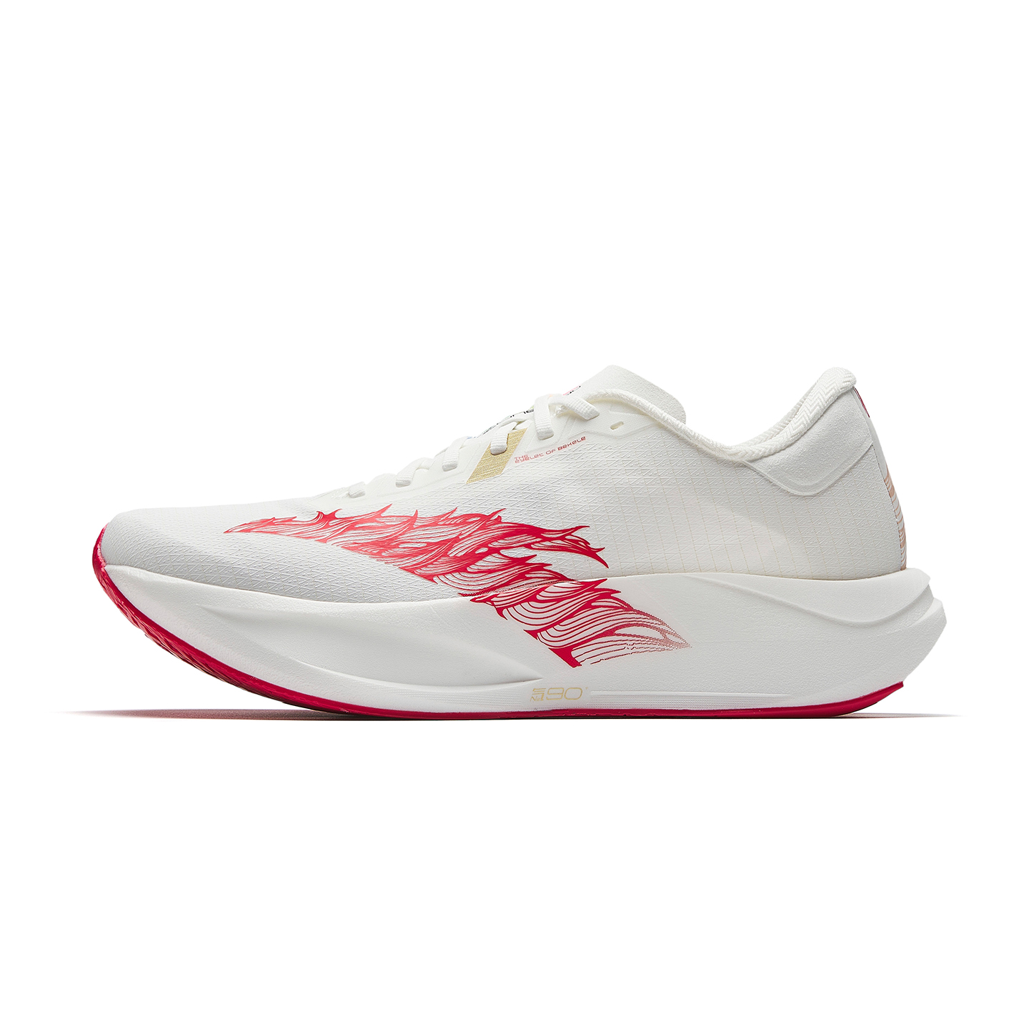 Anta Мужские беговые кроссовки, белый, красные, золотые
Anta Мужские беговые кроссовки, белый, красные, золотые