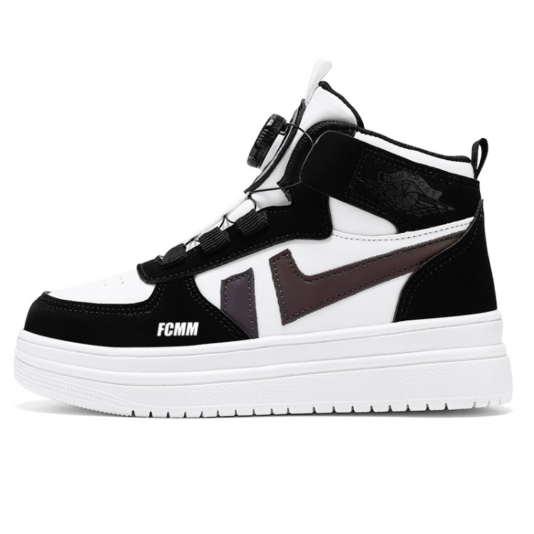 Противоскользящие износостойкие высокие детские кроссовки для скейтбординга FCMM, белый/черный
Противоскользящие износостойкие высокие детские кроссовки для скейтбординга FCMM, белый/черный