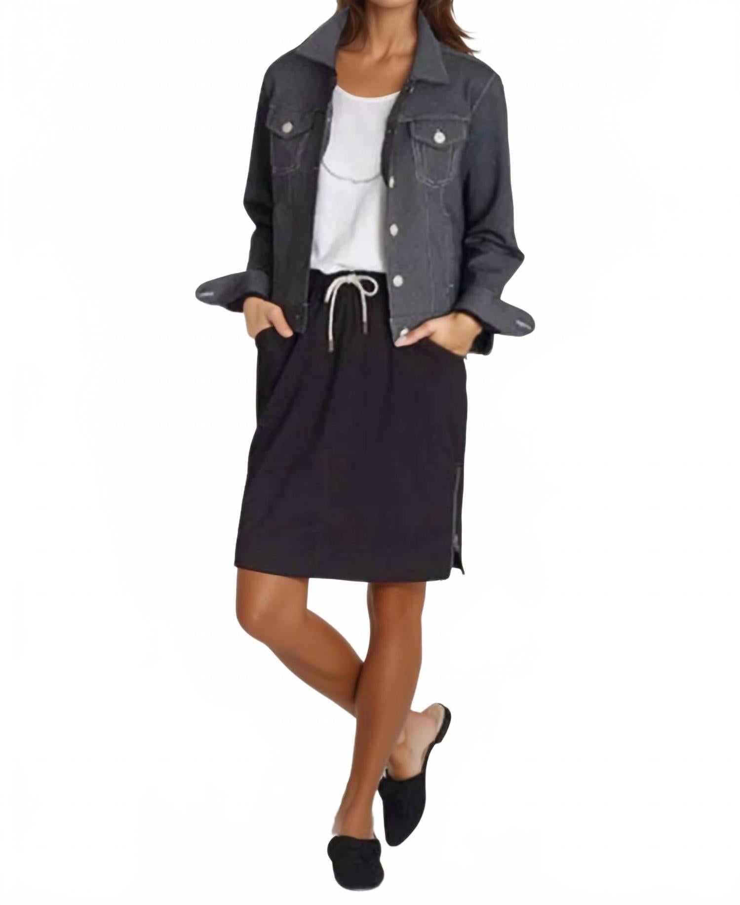 Юбка Zip It в черном цвете Buki
Юбка Zip It в черном цвете Buki