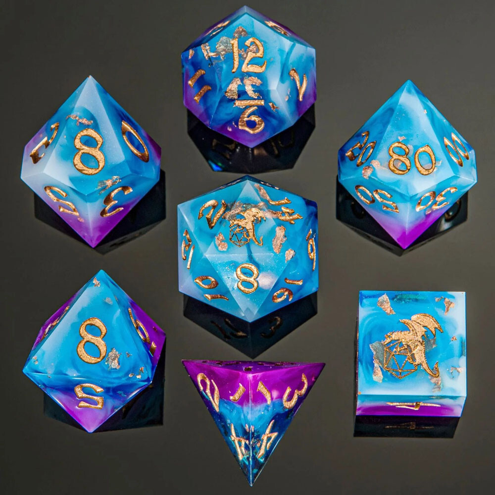 Аксессуары Hymgho Premium Gaming Sharp-Edge Polyhedral Dice Set: Captured Magic - Storm Dragon (7)
Аксессуары Hymgho Premium Gaming Sharp-Edge Polyhedral Dice Set: Captured Magic - Storm Dragon (7)