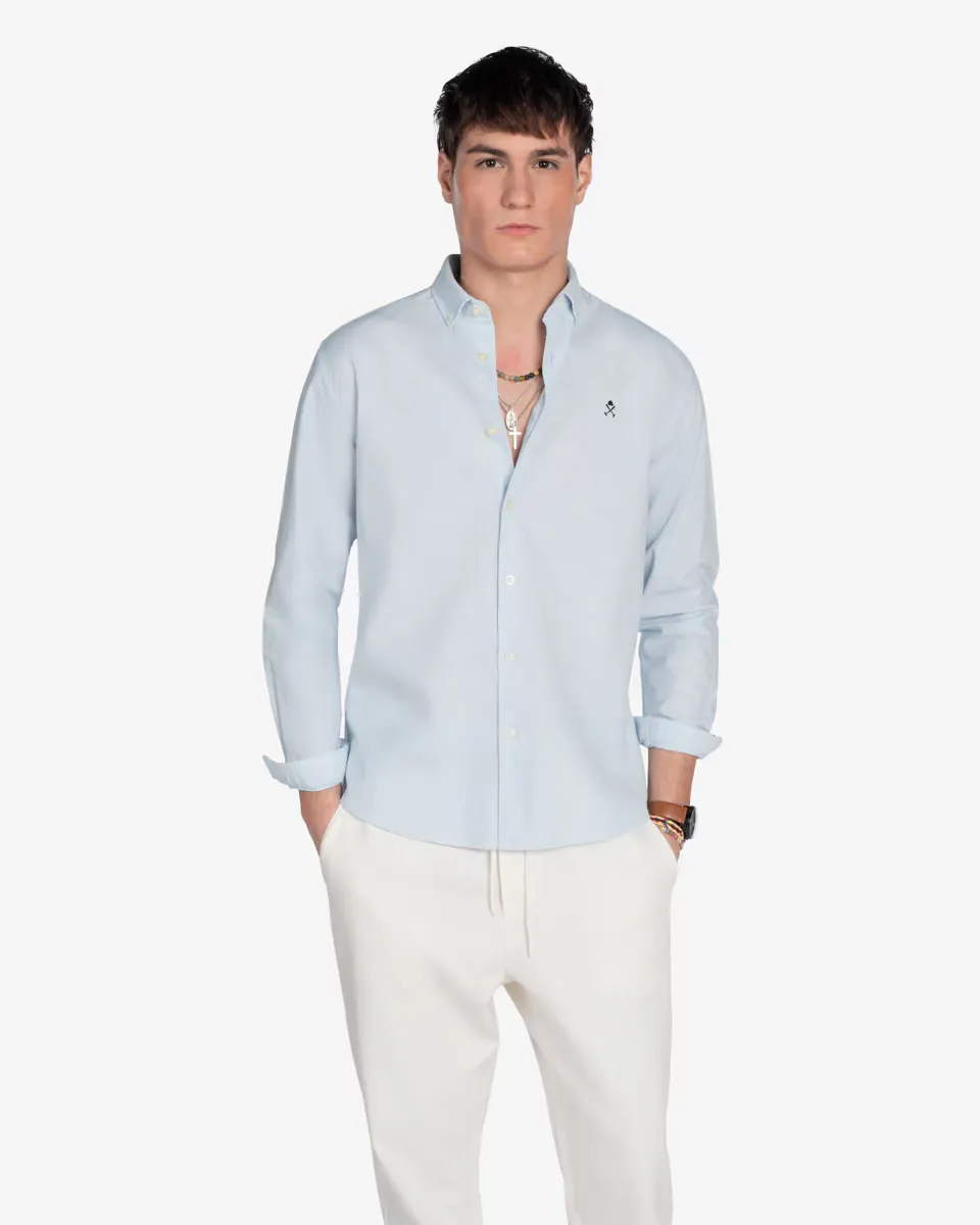 Обычная приталенная мужская рубашка Harper & Neyer, светло-голубой 
Обычная приталенная мужская рубашка Harper & Neyer, светло-голубой