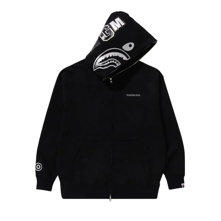 Худи BAPE Ink Camo Shark Zip Hoodie, черный
Худи BAPE Ink Camo Shark Zip Hoodie, черный
