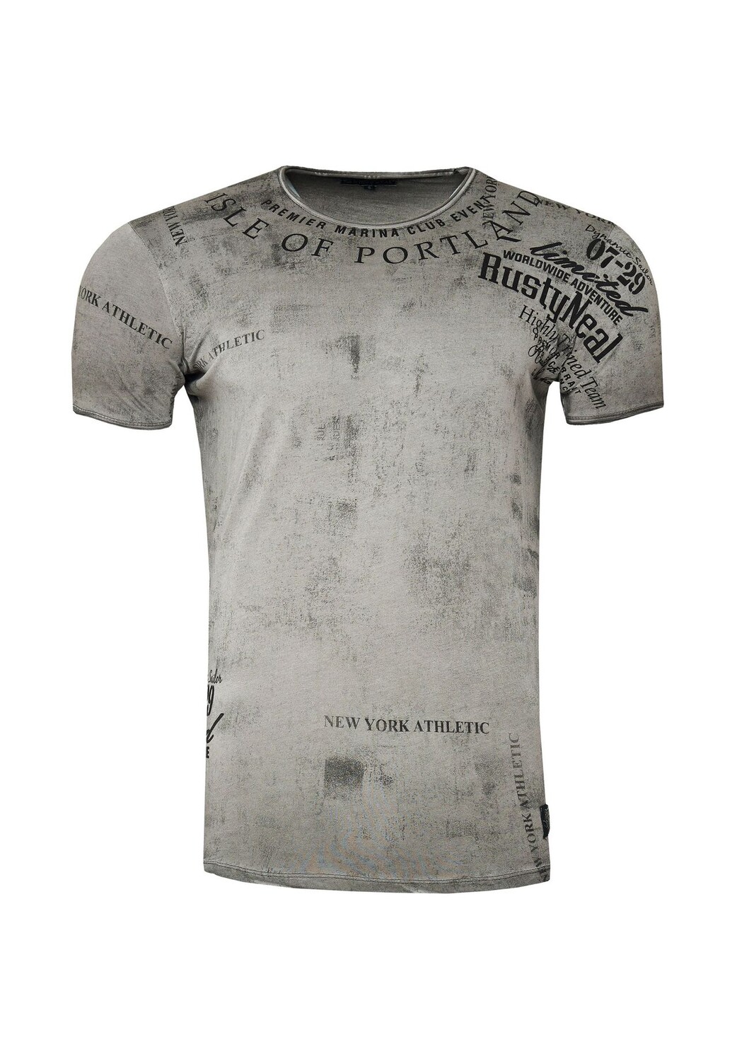 Футболка с современным принтом RUSTY NEAL, антрацит
Футболка с современным принтом RUSTY NEAL, антрацит