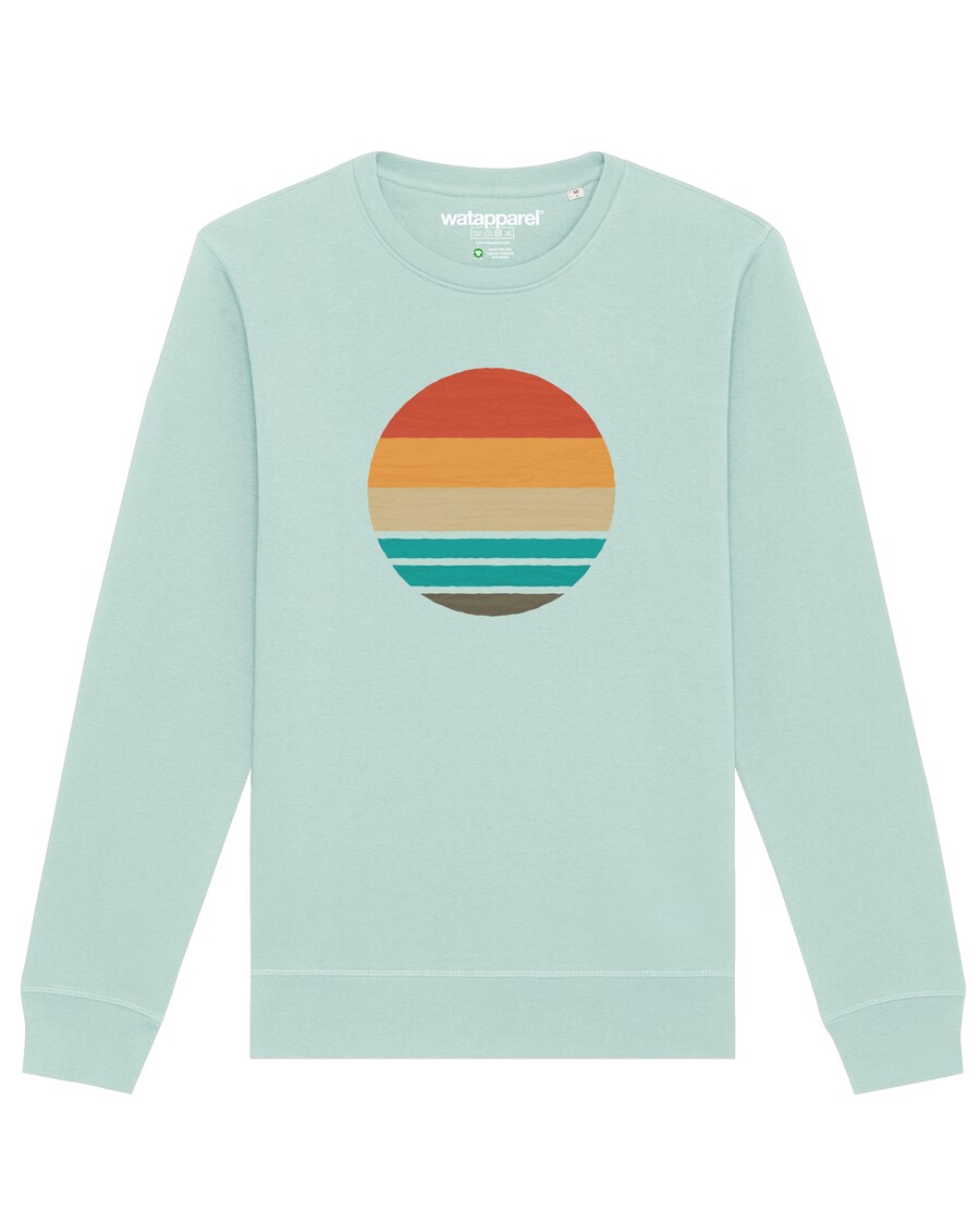 Толстовка Watapparel Retro Sunset Ocean, лазурный
Толстовка Watapparel Retro Sunset Ocean, лазурный