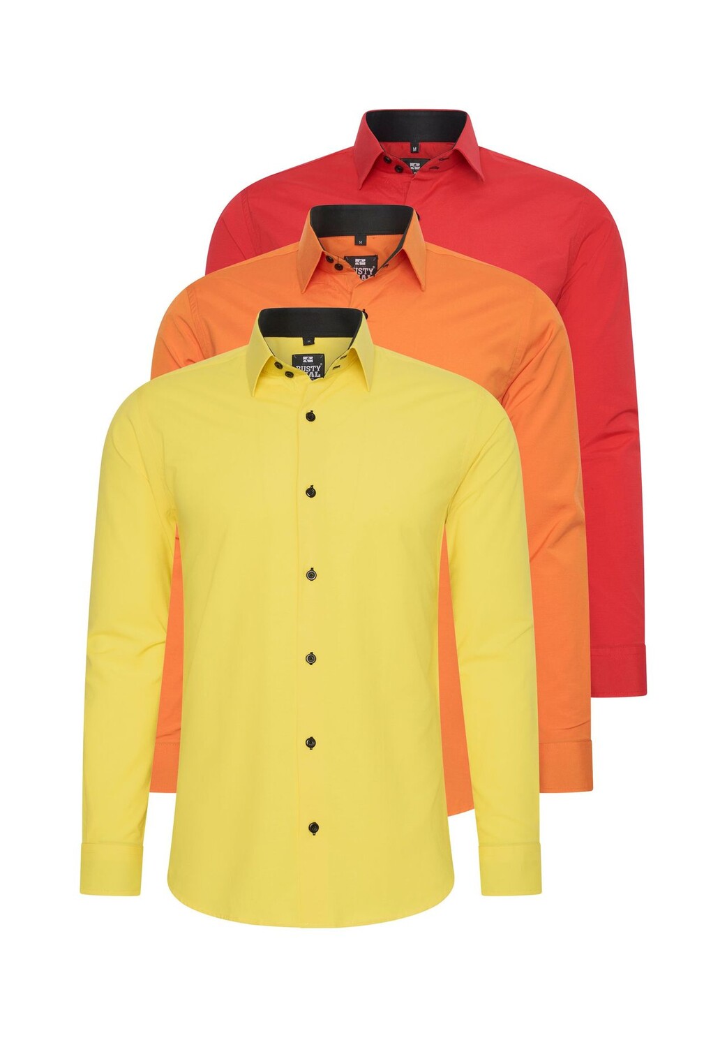 Рубашка (3 шт) с длинными рукавами, приталенного кроя RUSTY NEAL, желтый
Рубашка (3 шт) с длинными рукавами, приталенного кроя RUSTY NEAL, желтый